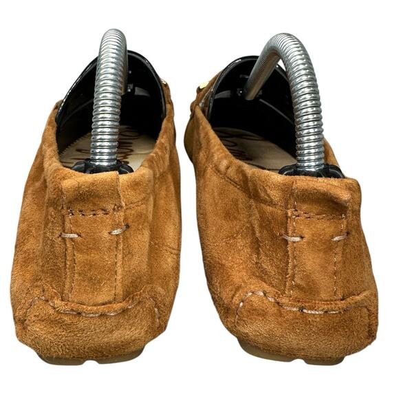 Sam Edelman Womens Suede Moccasins Falto Tan Brown Horse Bit Size 5 - Picture 5 of 10